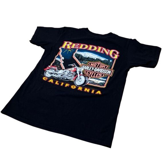 Vintage 90s Harley Davidson Redding T Shirt Medium Made In USA - Picture 7 of 8